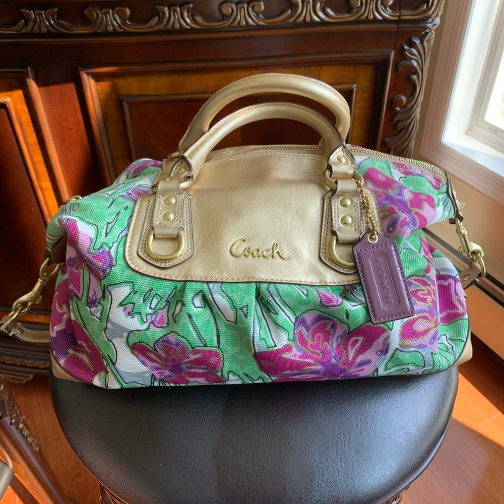 Coach Floral Bag